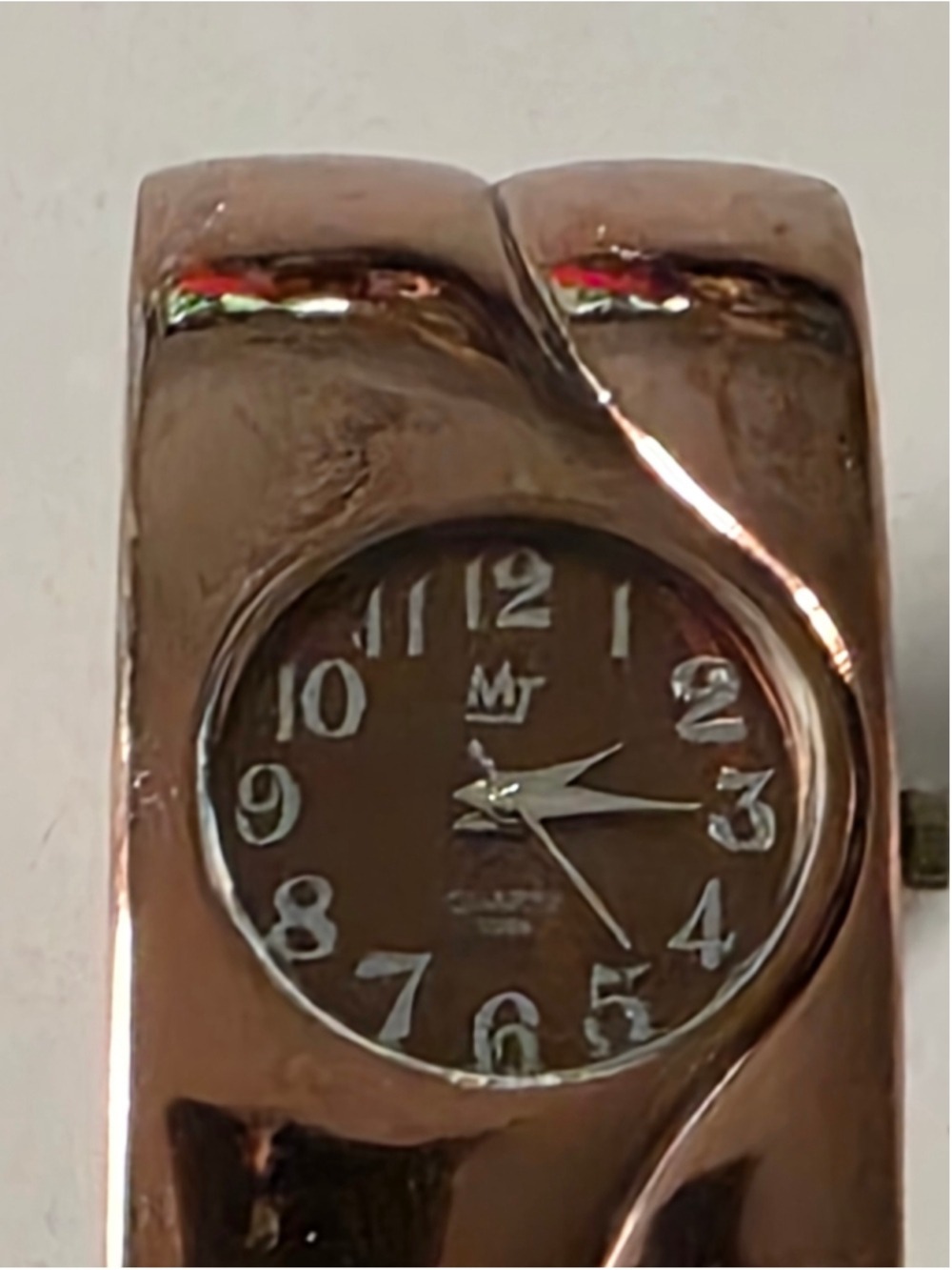 Women's Unbranded Rose Gold Cuff Watch, One Size